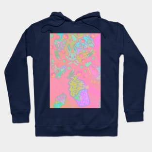 Bunny D pixels Hoodie